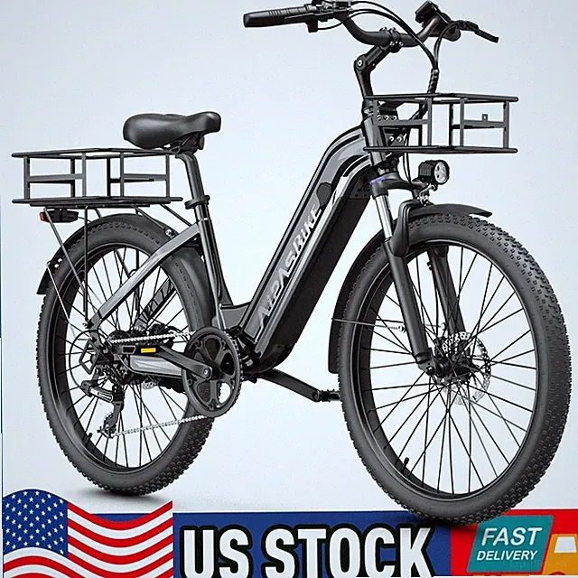 28MPH 1100W Aipas C1 MAX Electric Bicycle 48V 18Ah 24" 85 Miles 90Nm Torque