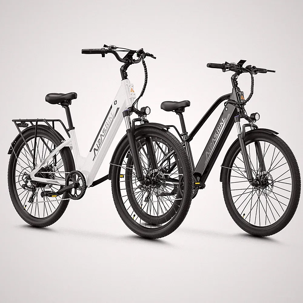 Aipas 1100W 26" Ebike Electric Bike Commuter Bicycle Adults City 28MPH