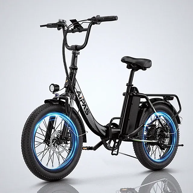Aipas 20" tire 1000W Electric Bicycle E-Bike 48V 12.8AH Folding bike for Adult