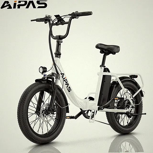 Aipas A4 Folding Ebike 1000W 48V 28MPH 20" Electric bike for Adults NEW