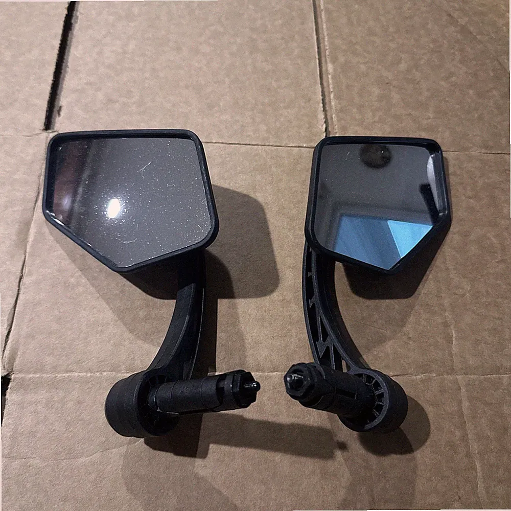 AIPAS BIKE MIRRORS 2 PIECE BAR END BICYCLE MIRRORS FOR HANDLE BARS
