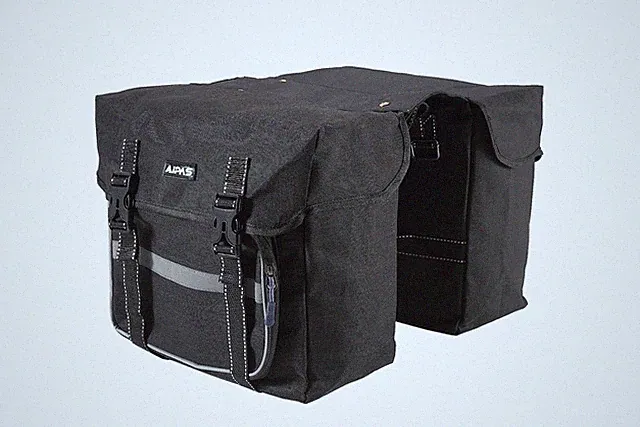 Aipas Bike Rear Rack Bag 2 In 1 Bike Trunk Bag Double Bike Pannier Bag