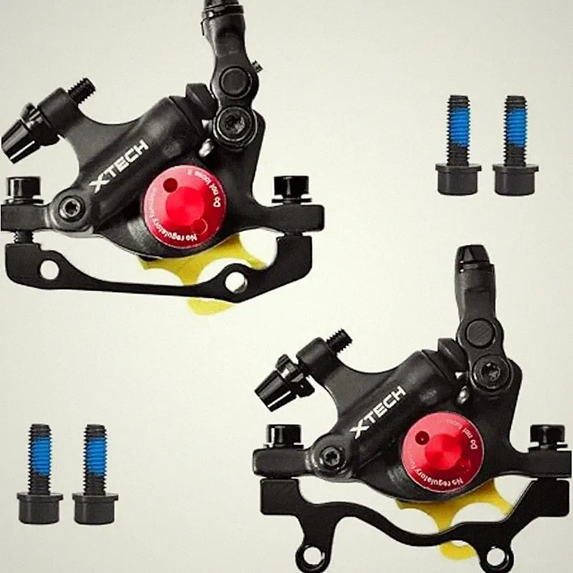 Aipas Disc Hydraulic Brake Set Mountain Bike Black