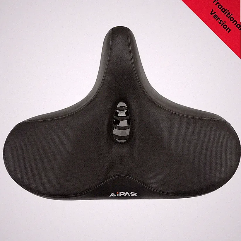 Aipas for Men Women Comfortable Oversized Bike Seat Extra Wide Saddle US