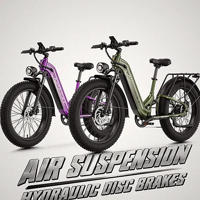 Aipas M1Max 1800W 48V Electric Bike Mountain e bike 26" Fat Tire 36MPH for Adult