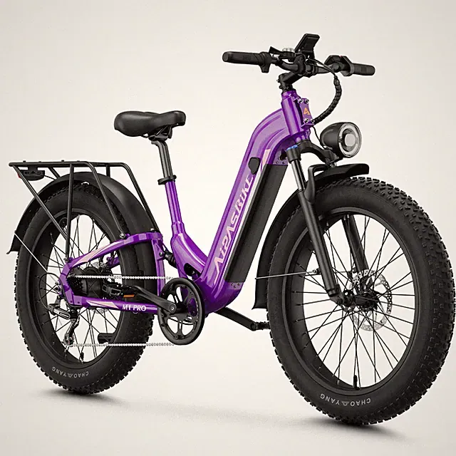 Aipas M1Pro 1800W 48V Electric Bike Mountain e bike 26" Fat Tire 36MPH for Adult