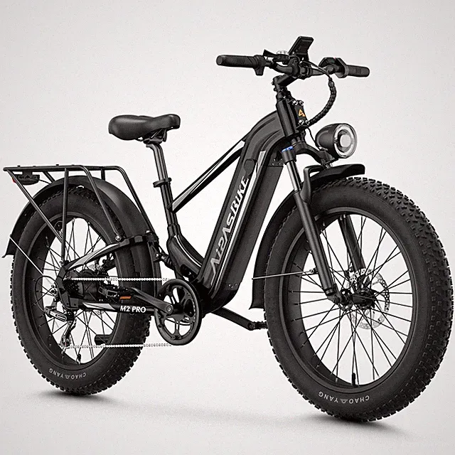 Aipas M2 pro 1800W Electric Bike for Adults 36MPH 48V 17.5Ah 26" Fat Tire Ebike
