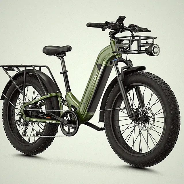 Aipas Max 26"Electric Bike 1800W 36MPH Speed 48V17.5Ah Hydraulic brake Ebike