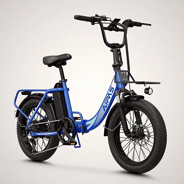 Aipas Peak 1000W 20" Foldable Electric Bicycle Commuter E-Bike for Adults Teens