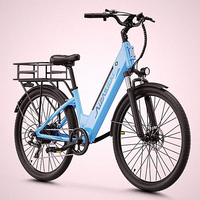 City Ebike Aipas 26" 1100W 48V 62 Miles Electric Bike for Adults New