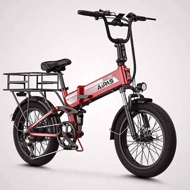 NEW 1500W Folding E-Bike Adults 20" Fat Tire 48V Electric Bike 28MPH 62Miles